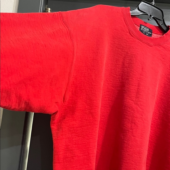 Vintage Ralph Lauren Polo red sweatshirt - Picture 2 of 7